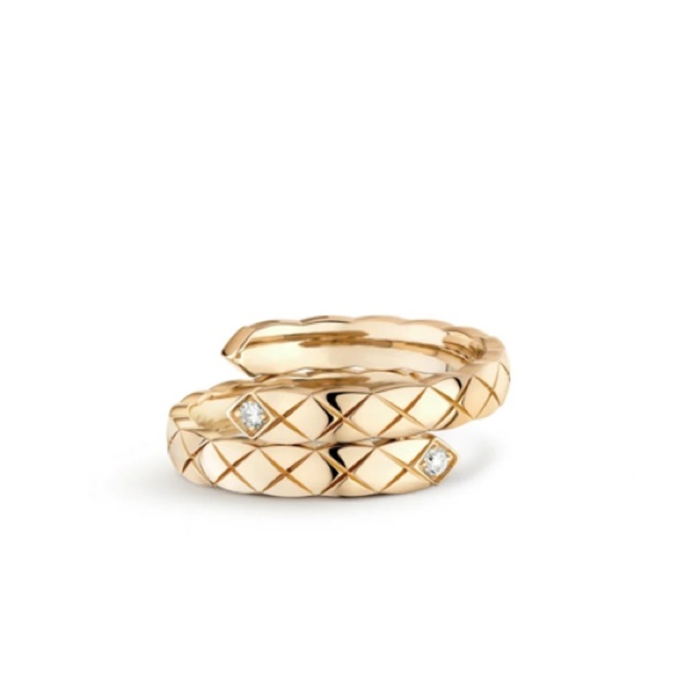 Chanel coco crush toi et moi ring, size 53